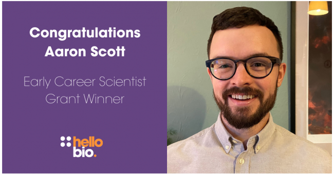 Meet our Early Career Scientist Grant Winner Aaron Scott