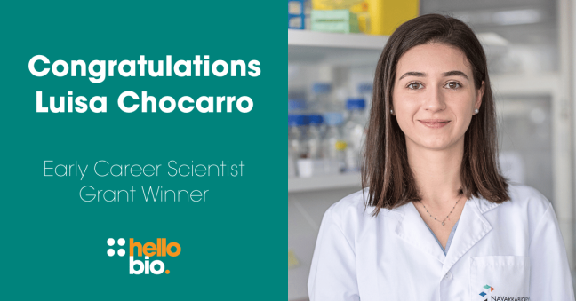 Meet our Early Career Scientist Grant Winner Luisa Chocarro