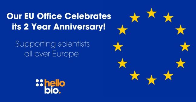 Our EU Office is Celebrating 2 years of Supporting European Scientists!