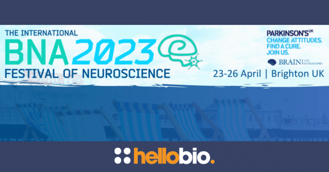 Say ‘hello’ to the Hello Bio team at BNA2023!