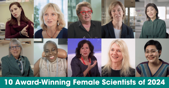 10 Award-Winning Female Scientists of 2024