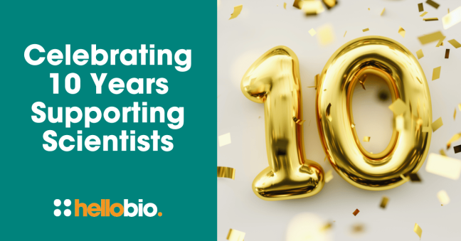 Celebrating 10 Years Supporting Scientists