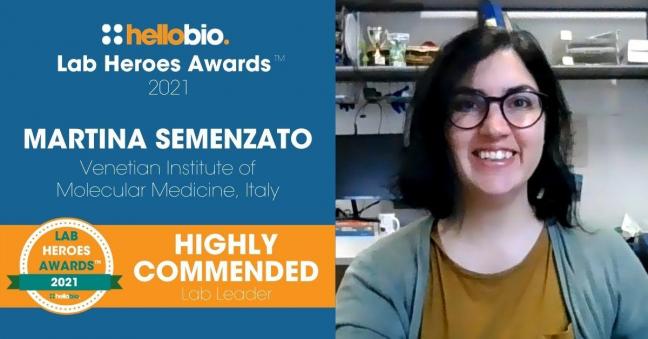 Meet Our Lab Heroes Awards™ 2021 Highly Commended Nominees: Martina Semenzato