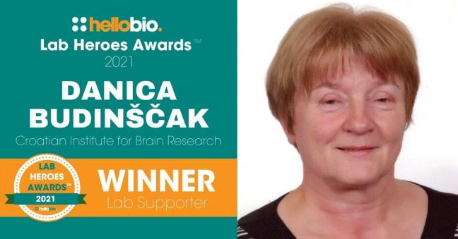 Meet Our Lab Heroes Awards™ 2021 Winners: Danica Budinščak