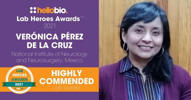 Meet Our Lab Heroes Awards™ 2021 Highly Commended Nominees: Verónica Pérez de la Cruz