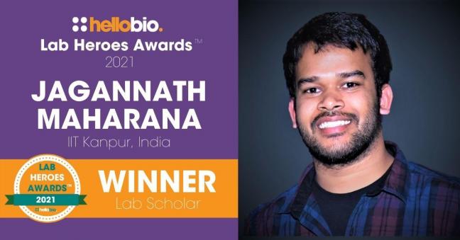 Meet Our Lab Heroes Awards™ 2021 Winners: Jagannath Maharana