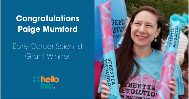 Meet our Early Career Scientist Grant Winner Paige Mumford