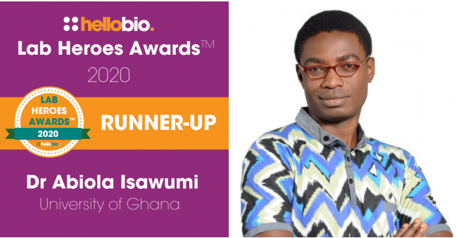 Meet Our Lab Heroes Awards™ 2020 Runner-Up: Dr. Abiola Isawumi