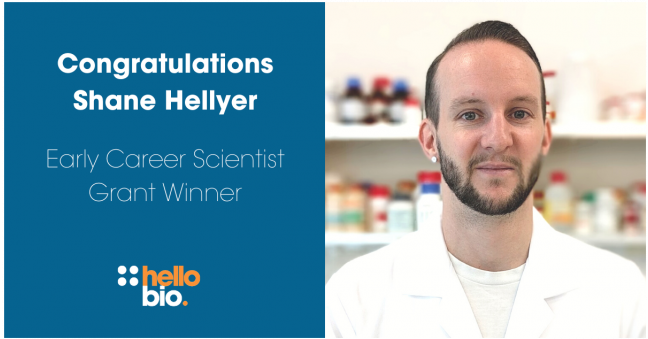 Meet our Early Career Scientist Grant Winner Shane Hellyer