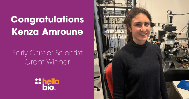 Meet our Early Career Scientist Grant Winner Kenza Amroune