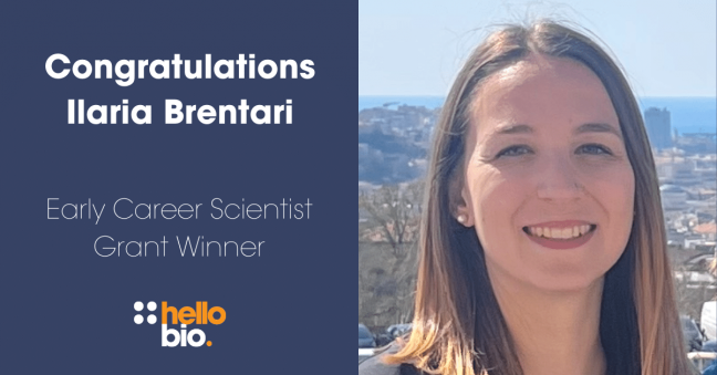 Meet our Early Career Scientist Grant Winner Ilaria Brentari