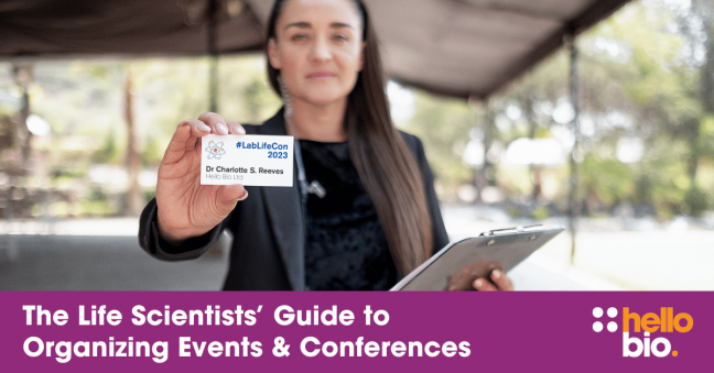 The Life Scientists’ Guide to Organizing Events & Conferences