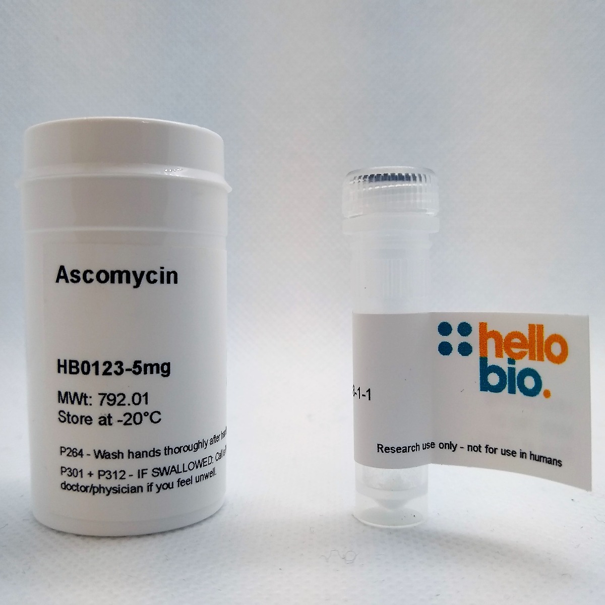 Ascomycin product vial image | Hello Bio