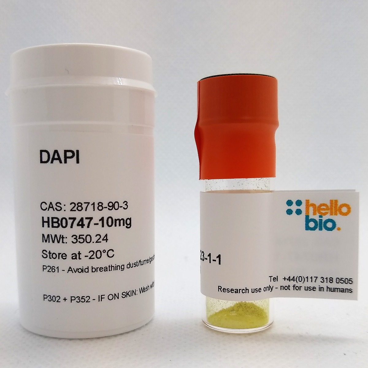 DAPI product vial image | Hello Bio DAPI product vial image | Hello Bio